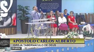 DEUS VAI TE DAR FORÇA E ANIMO * APÓSTOLO CARLOS ALBERTO *  TABERNÁCULO DE DEUS