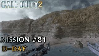 Call of Duty 2 - Mission #21 - D-Day (American Campaign) (Veteran)
