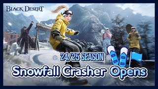 Snowfall Crasher Opens ❄ Gear up to Shred Like a Pro! | Black Desert