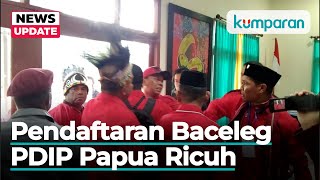 Pendaftaran Bacaleg PDIP Papua Barat Daya Ricuh Karena Nomor Urut