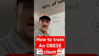 The BEST🥇program for an OBESE client🏋🏼‍♂️The BEST way to learn how to PROGRAM Show Up Fitness CPT