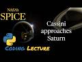 Python Coding - NASA's Cassini visits Saturn