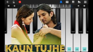Kaun Tujhe song theme music playing in walk band on piano 🎹 (tune-2)