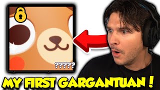 I FINALLY HATCHED A GARGANTUAN PET IN PET SIMULATOR 99!!