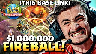 Excosist brings “ZERO DELAY” FIREBALL TRICK to $1,000,000 World Championships! Clash of Clans