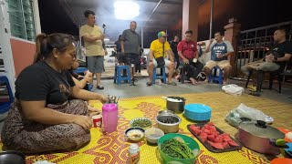 MAKAN MALAM BERSAMA SEBELUM SIFU ABUN BALIK KA JB