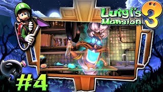 El CHEF FANTASMA y los BOO - Gameplay #04  Luigi's Mansion 3 [Español]