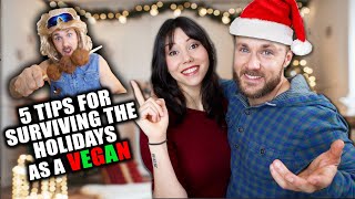 5 Tips for Surviving The Holidays As A VEGAN!🎄