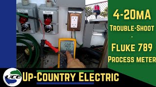 Troubleshooting A 4-20mA Level Transducer With A Fluke 789 Process Meter