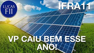 #IFRA11 - FUNDO 100% ALOCADO!