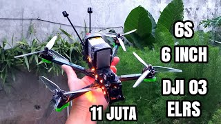 NGERI! IFLIGHT Nazgul Evoque F6D O3 ELRS Buat Pemula