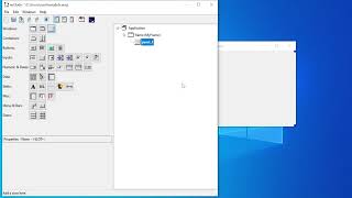 2 Create Frame, Add Panel, and Export Code in wxGlade (wxPython Tutorial)