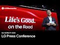 LG at IAA MOBILITY 2023 :  LG Press Conference - Live I LG