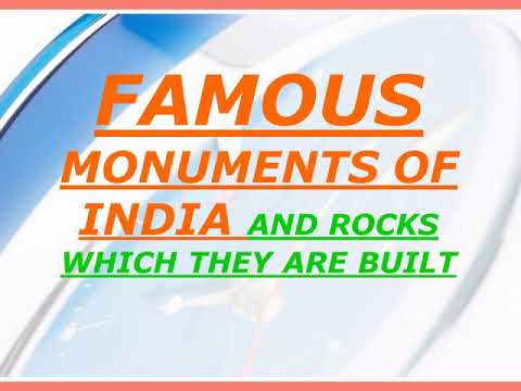 What type of rock was the Taj Mahal made of?