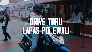 Pelayanan Penggeledahan Barang, Sistem Drive Thru Lapas Polewali