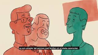 What is a humanist ceremony? Narrated by Stephen Fry. Danske tekster.