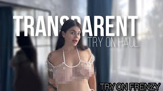 4K Transparent Try-On Haul | Stylish \u0026 Trendy Outfit Showcase!