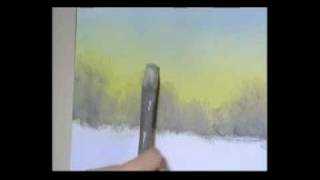Paint Back ground Trees with Jerry Yarnell