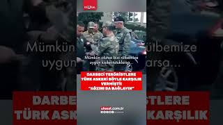 15 Temmuz'da yakalanan darbeci teröristlere Türk askeri böyle yanıt vermişti #shorts #15temmuz2016