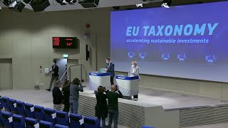 What is the EU's sustainable-finance taxonomy?