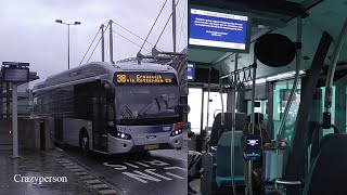 Nieuwe Elektrische Bus aankomst + interieur Schiedam Centrum