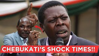 KUMEWAKA!! Wamalwa shocked by angry Kenyans while chanting Chebukati Kufa while makig his speech