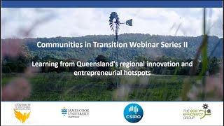 Learning from Queensland's regional entrepreneurial hot spots