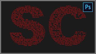 [ Photoshop Tutorial ] TEXT INSIDE TEXT in Photoshop CC
