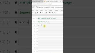 Creating a 0-D array in NumPy