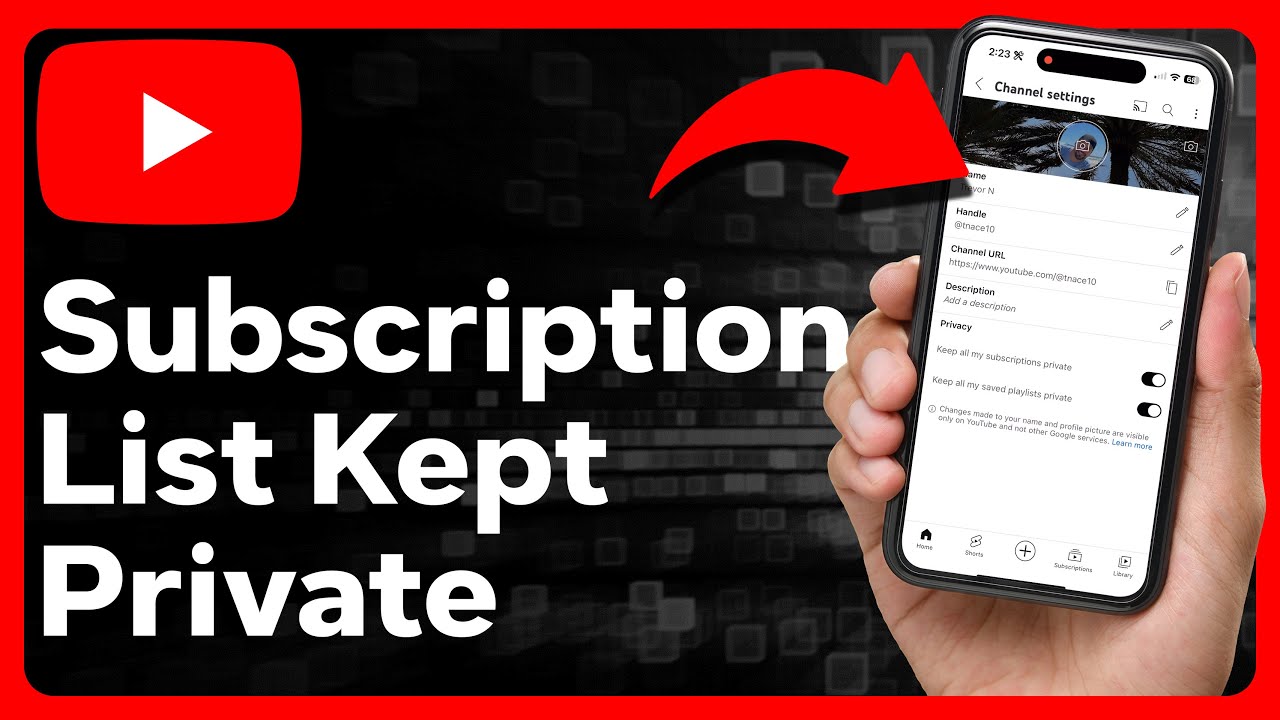 How To Keep Youtube Subscriptions Private Youtube
