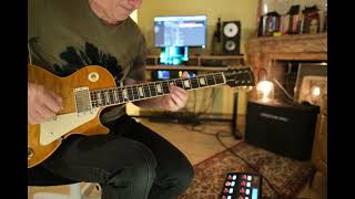 Dilian Guitars Burst 59 meets Fractal Audio Axe FX III - D Minor Rock