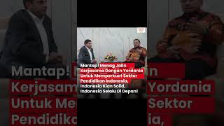 MENAG JALIN KERJASAMA DENGAN YORDANIA UNTUK MEMPERKUAT SEKTOR PENDIDIKAN INDONESIA, INDONESIA SOLID!