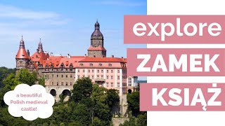 TRAVEL VLOG | Let's Explore Beautiful Zamek Książ | Poland Travel Guide