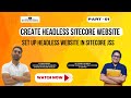 Set Up Headless Website in Sitecore JSS | Sitecore JSS Headless Tutorial for beginners | Part 01