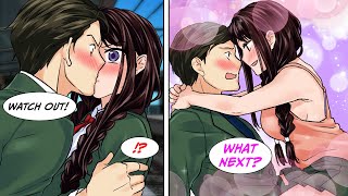 [Manga Dub] We accidentally kissed when I was trying to save her... Then she wanted to... [RomCom]