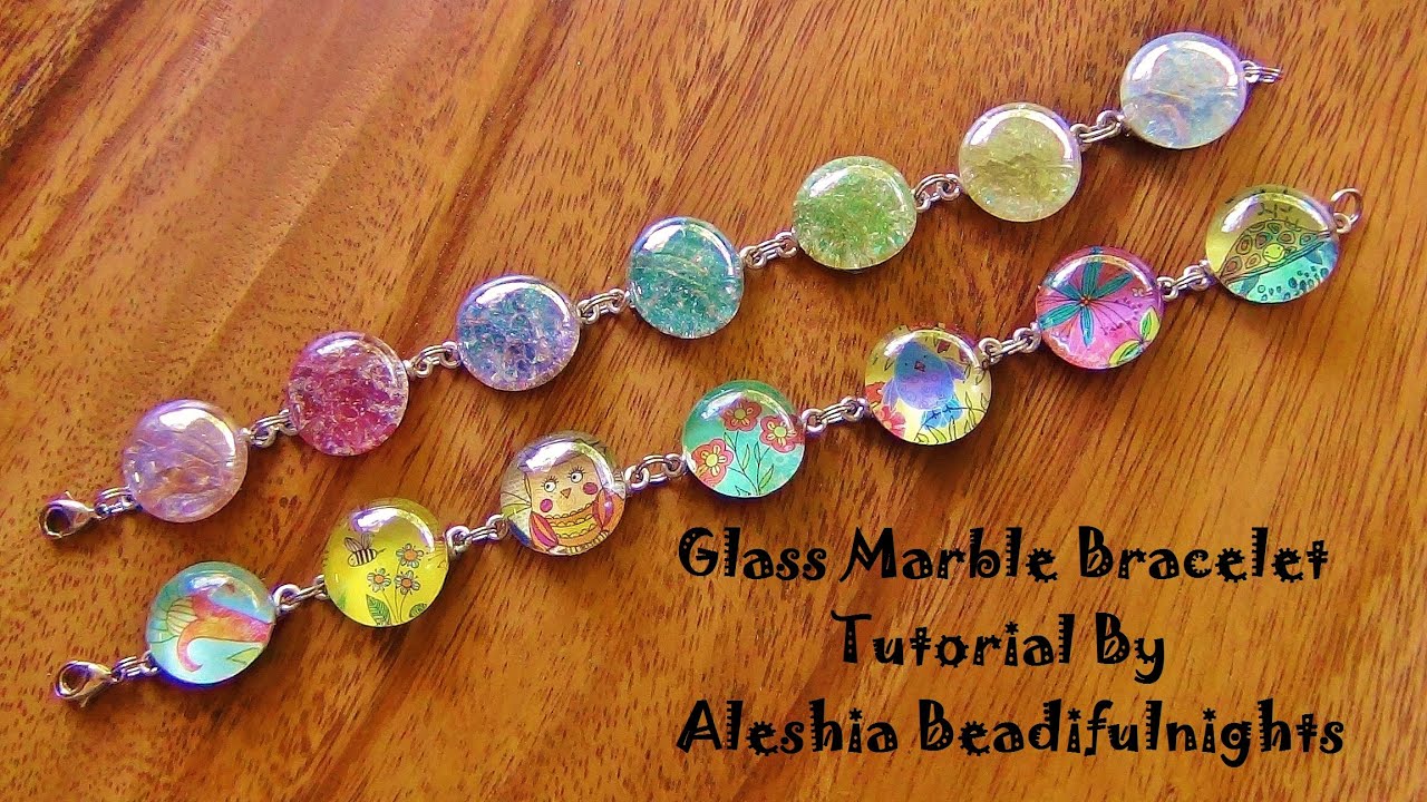 Glass Bead Bracelet Tutorial At Leroy Gonzales Blog