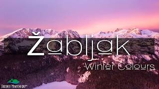 Winter Sunsets in Žabljak: A Colorful Symphony of Snow and Sky 🏔️❄️🎨 #zabljak