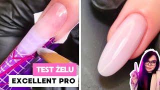 Najlepszy żel jaki testowałam? - TEST ŻELU Excellent Pro Builder Gel