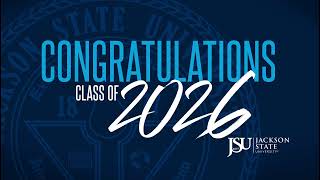Jackson State University - Spring 2026 Undergraduate Commencement Ceremony #1