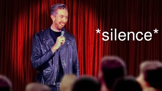 Hiring actors NOT to Laugh at a Comedy Show