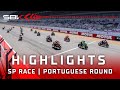 FULL HIGHLIGHTS: Superpole Race at Portimao 🛫 |  2024 #PortugueseWorldSBK 🇵🇹