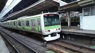 E231系500番台東トウ523編成 JR山手線品川・渋谷方面行き 新橋駅発車