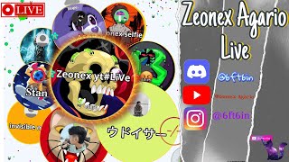 Zeonex Agar.io Live Stream Ap Southest 1