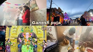 Ganesh puja  vlog 🙏 || @soumyaroutvlogs7570 || Odia vlog #viralvideo #ganesh #vlog