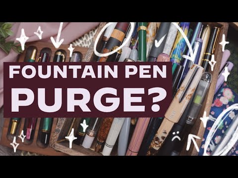 If only my favorite fountain pens survived Burnout and fountain pen shame
