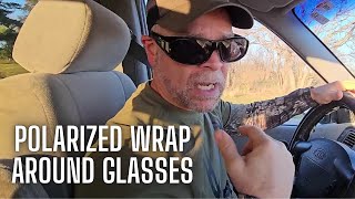 DUCO Fit Over Sunglasses | Polarized Wrap Around Glasses