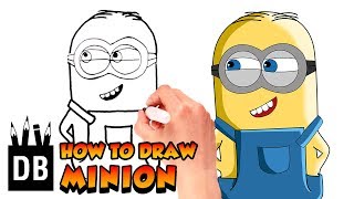 How to Draw a Minion Step By Step | 4 Kids