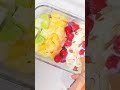 달달과일요거트 yogurt fruit 요거트 pineapple cherry greenapple 그릭요거트 dessert shorts