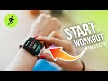 How to Start a Workout on Apple Watch