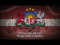 latvian patriotic song nevis slinkojot un pūstot